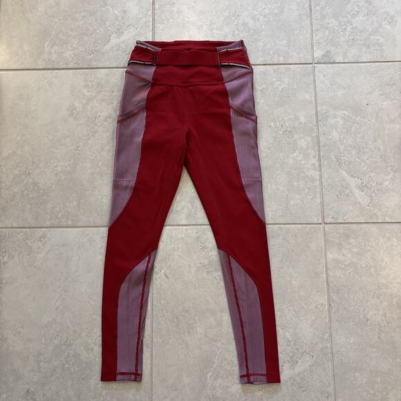 Free People Movement Hardio Leggings Sz S High-Rise Ankle Cardio Workout Pockets - Picture 1 of 10